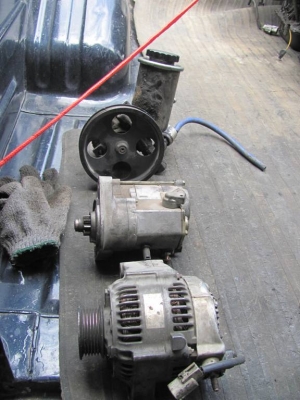 แยกเกียร์ 2 J-geกับอะไหล่เครื่องบางชิ้น