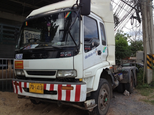 ขายหัวลาก ISUZU Deca 270แรงติด gas NGVสยามราช 8ถังปี 48รถห้้างแท้