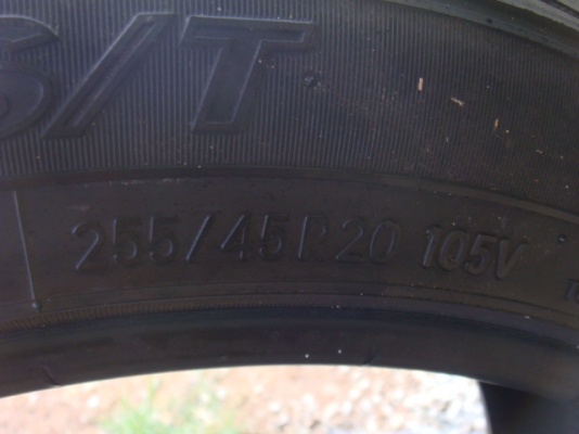 ขายยาง 255/45/20 Toyo Proxes