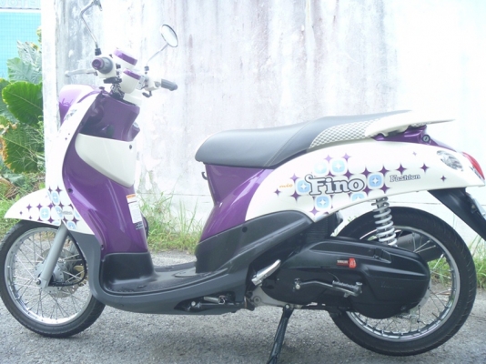 yamaha new fino 2 เกจ์ ม่วง-ขาว 23 ธ.ค 54