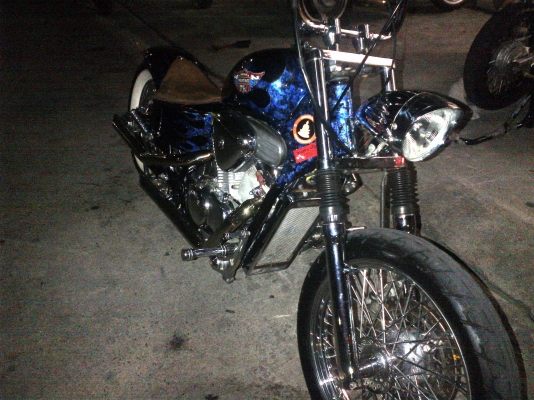 ขาย  steed 400 แต่ง old skull