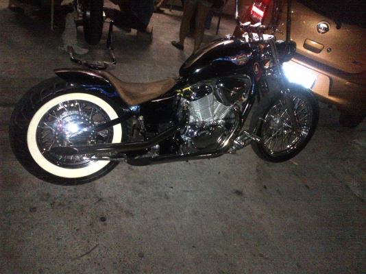 ขาย  steed 400 แต่ง old skull