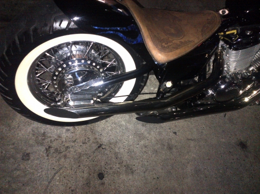 ขาย  steed 400 แต่ง old skull