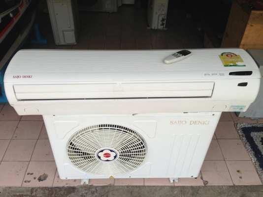 **** ขายแอร์ SAIJO DENKI 18000 BTU สภาพ 90\% ****