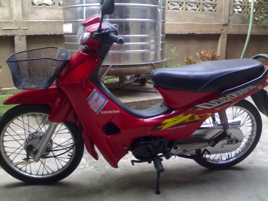 ขาย WAVE 100  สีแดงเดิมๆทะเบียน  พร้อมโอน