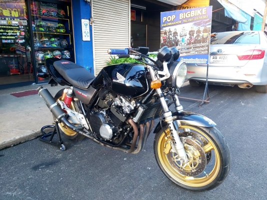 ขาย HONDA CB400 VTEC1 ปี2000 เดิมๆ มีท่อแต่ง แฮนด์บาร์ ระบบไฟติดครบ เปลี่ยนของเหลวเรียบร้อย อินวอยส์ ขาย HONDA CB400 VTEC1 ปี2000 เดิมๆ มีท่อแต่ง แฮนด์บาร์ ระบบไฟติดครบ เปลี่ยนของเหลวเรียบร้อย อินวอยส์