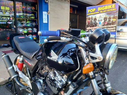 ขาย HONDA CB400 VTEC1 ปี2000 เดิมๆ มีท่อแต่ง แฮนด์บาร์ ระบบไฟติดครบ เปลี่ยนของเหลวเรียบร้อย อินวอยส์ ขาย HONDA CB400 VTEC1 ปี2000 เดิมๆ มีท่อแต่ง แฮนด์บาร์ ระบบไฟติดครบ เปลี่ยนของเหลวเรียบร้อย อินวอยส์
