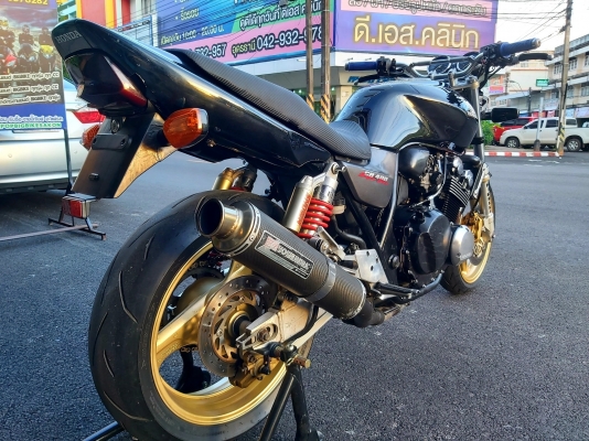 ขาย HONDA CB400 VTEC1 ปี2000 เดิมๆ มีท่อแต่ง แฮนด์บาร์ ระบบไฟติดครบ เปลี่ยนของเหลวเรียบร้อย อินวอยส์
