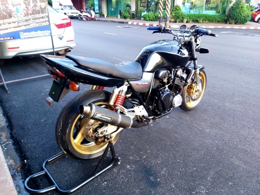 ขาย HONDA CB400 VTEC1 ปี2000 เดิมๆ มีท่อแต่ง แฮนด์บาร์ ระบบไฟติดครบ เปลี่ยนของเหลวเรียบร้อย อินวอยส์
