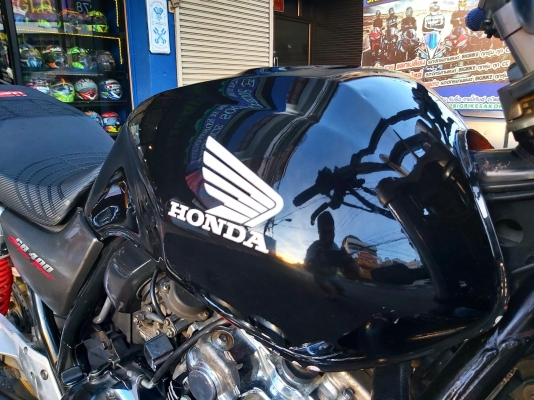 ขาย HONDA CB400 VTEC1 ปี2000 เดิมๆ มีท่อแต่ง แฮนด์บาร์ ระบบไฟติดครบ เปลี่ยนของเหลวเรียบร้อย อินวอยส์ ขาย HONDA CB400 VTEC1 ปี2000 เดิมๆ มีท่อแต่ง แฮนด์บาร์ ระบบไฟติดครบ เปลี่ยนของเหลวเรียบร้อย อินวอยส์