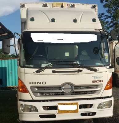 ขายราคา 860,000 รถบรรทุก HINO FG8JRLA ตู้แห้ง 7.50 เมตร ปี 53 รถใช้น้ำมัน มี 2 คัน)