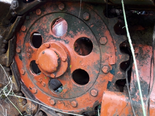 ขายรถตีดินต่อใหม่ใช้งานน้อยจอดนานใช้เครื่องHINO