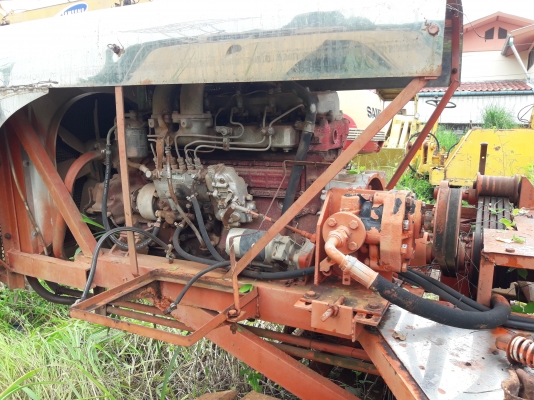 ขายรถตีดินต่อใหม่ใช้งานน้อยจอดนานใช้เครื่องHINO