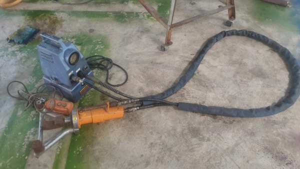 เครื่องดัดเหล็กปัองอัอย 27500 บาท ไฟ 110 v