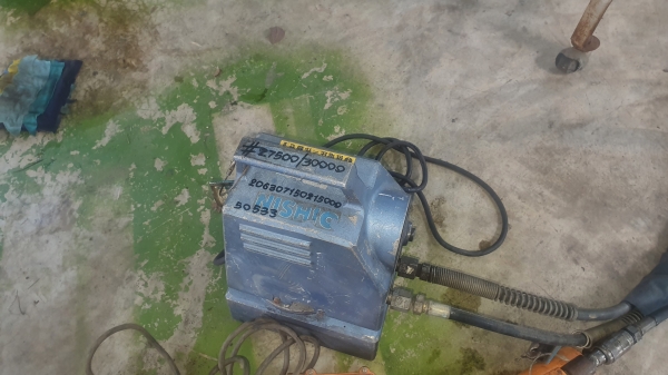เครื่องดัดเหล็กปัองอัอย 27500 บาท ไฟ 110 v