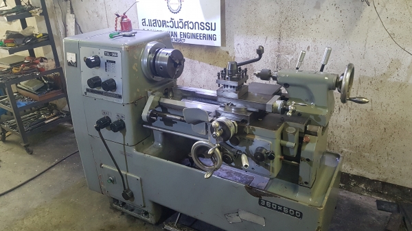 เครื่องกลึงมือสองจากญี่ปุ่น Tuda TSL360 4.5ฟุต แน่นๆ นิ่งๆ เงียบๆ พร้อมใช้งานครับ