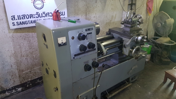 เครื่องกลึงมือสองจากญี่ปุ่น Tuda TSL360 4.5ฟุต แน่นๆ นิ่งๆ เงียบๆ พร้อมใช้งานครับ