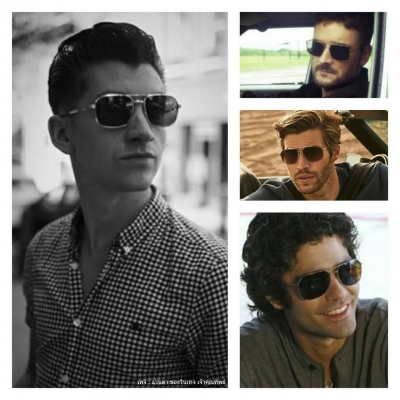 แว่นตาเทพเจ้าของชาวเยอรมันทศวรรษที่ 1960's  ราคาพิเศษ !  โมเดล 'สี่เหลี่ยม - นักบิน - คลาสสิค'  เลนส์กระจกคริสตัล 'น้ำตาล - ชา - สว่าง'  Vintage RODENSTOCK handmade in Germany