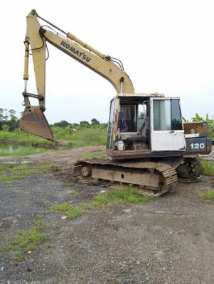 รถแบคโฮ KOMATSU PC120-3 รถสวย สภาพดี แทร็กใหญ่ เร็วแรงไม่มีโหลด พร้อมใช้งาน รถแบคโฮ KOMATSU PC120-3 รถสวย สภาพดี แทร็กใหญ่ เร็วแรงไม่มีโหลด พร้อมใช้งาน