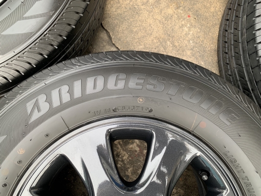 ล้อแม็ก 5รู114 Toyota Vigo Revo ขอบ 15 สีเทากัน พร้อมยางป้ายแดง 215-70-15 Bridgestone ปลายปี 19 สวยกริ๊บๆ ล้อแม็ก 5รู114 Toyota Vigo Revo ขอบ 15 สีเทากัน พร้อมยางป้ายแดง 215-70-15 Bridgestone ปลายปี 19 สวยกริ๊บๆ