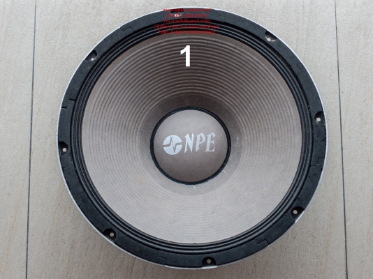 ดอกลำโพง 18&quot; NPE JB-1800 N มี 4 ดอก ดอกละ1690 สภาพใหม่ พร้อมใช้งาน