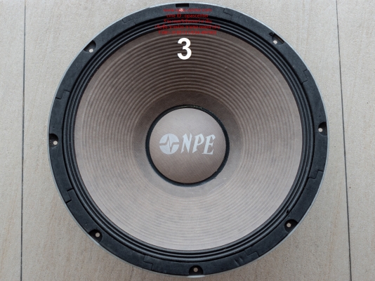 ดอกลำโพง 18&quot; NPE JB-1800 N มี 4 ดอก ดอกละ1690 สภาพใหม่ พร้อมใช้งาน