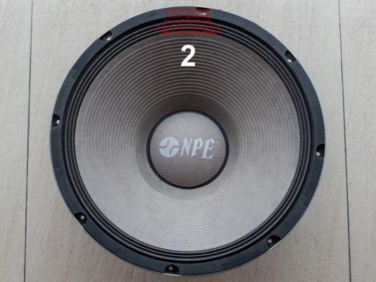 ดอกลำโพง 18&quot; NPE JB-1800 N มี 4 ดอก ดอกละ1690 สภาพใหม่ พร้อมใช้งาน