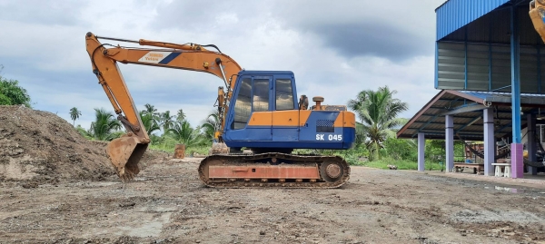 โกเบ SK 045 มาคทู โซ่ใหม่ เฟรมหนา แอร์เย็น รถพร้อมใช้งาน เอกสารซื้อขาย