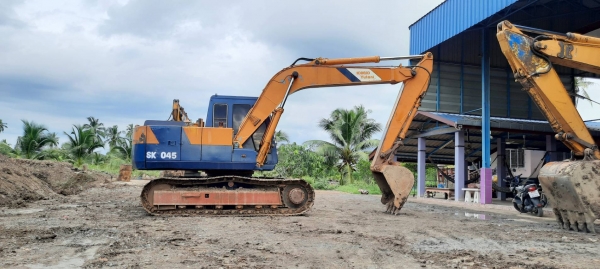 โกเบ SK 045 มาคทู โซ่ใหม่ เฟรมหนา แอร์เย็น รถพร้อมใช้งาน เอกสารซื้อขาย