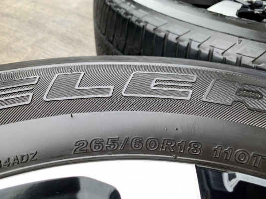 ล้อแม็ก Mitsu Pajero Sport ขอบ 18 พร้อมยาง 265-60-18 Bridgestone ปี 16 ล้อแม็ก Mitsu Pajero Sport ขอบ 18 พร้อมยาง 265-60-18 Bridgestone ปี 16