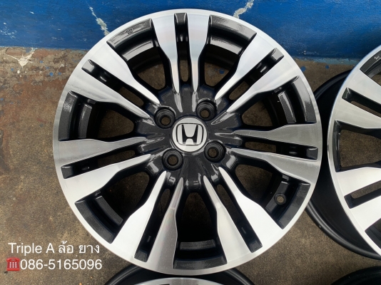 ล้อแม็ก Honda City ลาย 7 ก้านคู่ ขอบ 16 สีเทาหน้าเงา ล้อแม็ก Honda City ลาย 7 ก้านคู่ ขอบ 16 สีเทาหน้าเงา