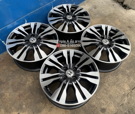 ล้อแม็ก Honda City ลาย 7 ก้านคู่ ขอบ 16 สีเทาหน้าเงา ล้อแม็ก Honda City ลาย 7 ก้านคู่ ขอบ 16 สีเทาหน้าเงา