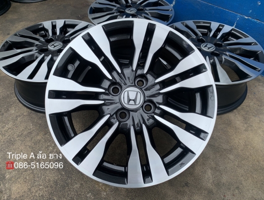 ล้อแม็ก Honda City ลาย 7 ก้านคู่ ขอบ 16 สีเทาหน้าเงา ล้อแม็ก Honda City ลาย 7 ก้านคู่ ขอบ 16 สีเทาหน้าเงา