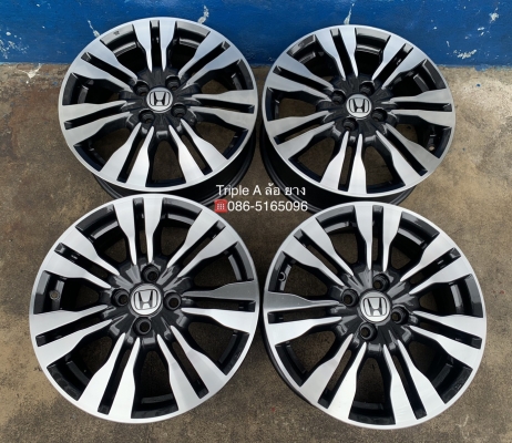 ล้อแม็ก Honda City ลาย 7 ก้านคู่ ขอบ 16 สีเทาหน้าเงา ล้อแม็ก Honda City ลาย 7 ก้านคู่ ขอบ 16 สีเทาหน้าเงา