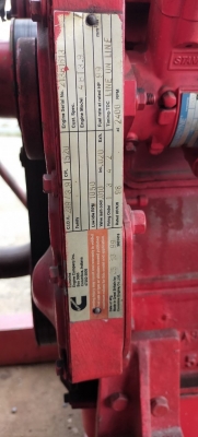 เครื่องดับเพลิง คัมมินส์ ขนาด 500/550/750 GPM   3เครื่อง เริ่มต้น 170000