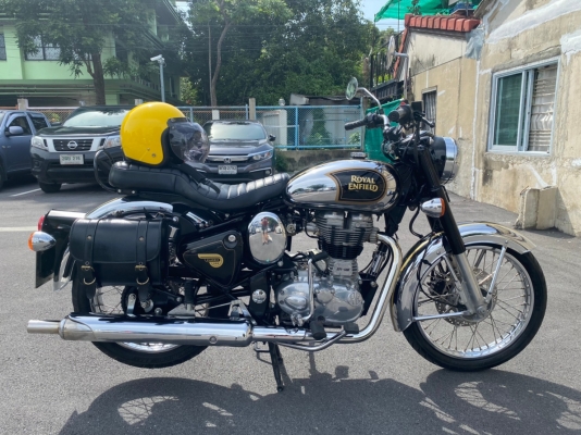 ???? Royal Enfield Classic 500 cc 2016 ????  ✅ เครื่องเดิมสนิท บิดมันๆ ✅ เปลี่ยนถ่ายน้ำมันเครื่องเรียบร้อย ✅ ระบบไฟติดทุกดวง ✅ ยางหน้าหลังใช้ได้อีกนาน ✅ วิ่ง 9000 กว่าโล ✅ เอกสาร พรบ ภาษี ครบ  ????สนใจติดต่อ สอบถามตามช่องทางด้านล่าง???? &mdash;&mdash;&mda