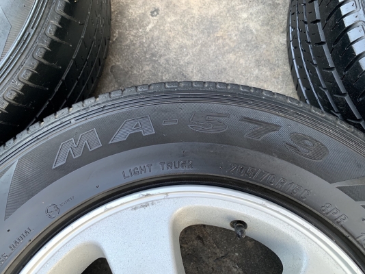 ล้อแม็ก 5รู114 Mitsu Triton ขอบ 15 แถมยาง 205-70-15 Maxxis ปี 16 ล้อแม็ก 5รู114 Mitsu Triton ขอบ 15 แถมยาง 205-70-15 Maxxis ปี 16