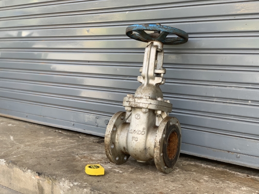 ขายประตูน้ำ-วาล์วน้ำ Kitz made in Japan ขนาด 4นิ้ว หมุนนุ่มมือ แข็งแรงมาก พร้อมใช้งาน