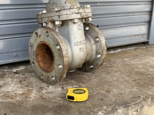 ขายประตูน้ำ-วาล์วน้ำ Kitz made in Japan ขนาด 4นิ้ว หมุนนุ่มมือ แข็งแรงมาก พร้อมใช้งาน