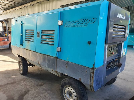 PDSF530S- เครื่องปั๊มลม Airman มือสอง ขนาด 10บาร์ 530cfm. by OEK 098-5625920