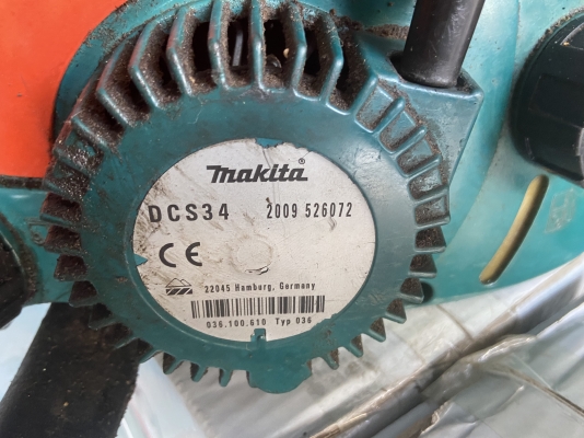 ขายเลื่อยยนต์ makita รุ่นdcs34มือสอง ครับ ขายเลื่อยยนต์ makita รุ่นdcs34มือสอง ครับ