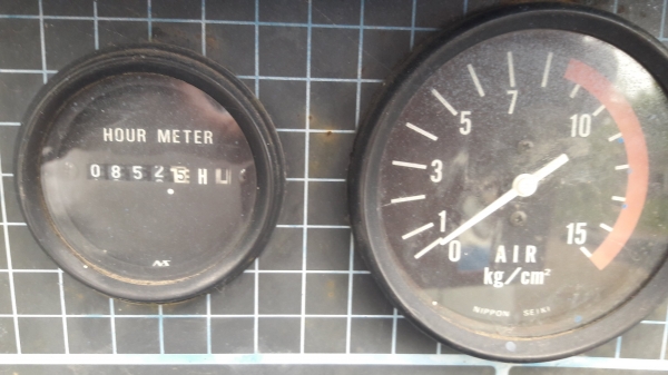 ขายเครื่องปั๊มลม AIRMAN PDS-125S เก่านอก # ขนาด 7 บาร์ 125cfm สภาพดี พร้อมใช้ โทร084-5424150 line id