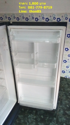 ตู้เย็น มิตซูบิชิ สีดำ 1800 บาท