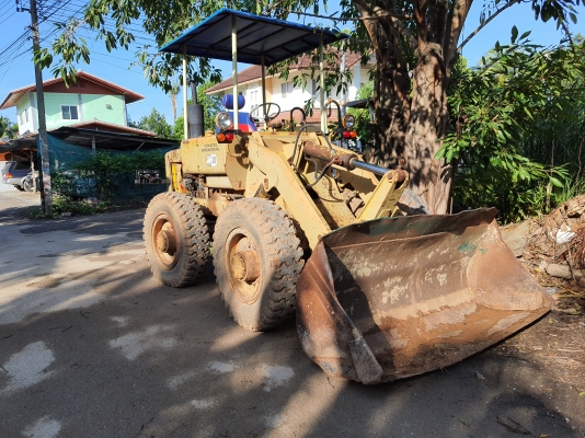 ⭐รถตักล้อยางKomatsu JS30 รรถสภาพดี สีเดิม เครื่อง้กียรแห้งไม่เยิ้ม เบรคดี พร้อมใช้ เจ้าของขายเอง