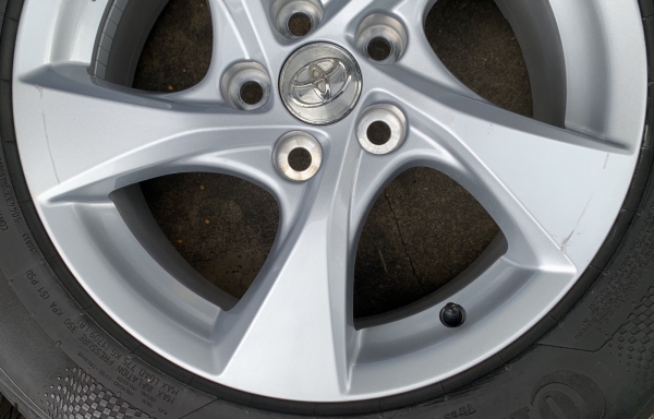 ล้อแม็ก 5รู114 Toyota CHR ขอบ17 พร้อมยาง 225-60-17 Continental ปลายปี 17