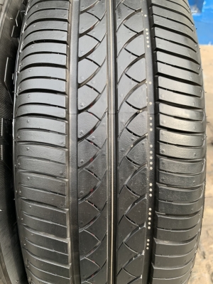 ล้อแม็ก Nissan Almera Sportech ขอบ 15 พร้อมยางป้ายแดง 175-65-15 Maxxis ปี 20 สภาพสวย