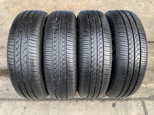 ล้อแม็ก Nissan Almera Sportech ขอบ 15 พร้อมยางป้ายแดง 175-65-15 Maxxis ปี 20 สภาพสวย