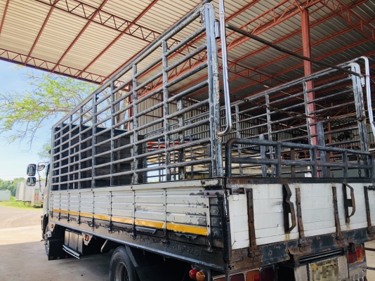 ขายกระบะ Hino เมก้า ยาว 5.5 ม. กว้าง 2.3 ม. คัสซี 80 ซม. ราคา 35,000 บาท สนใจ 089-5367218 081-4252943
