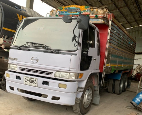 Hino FM3M = 240 แรงม้า ดั้มทรงพืชไร่ สวยเต็มพร้อมวิ่ง