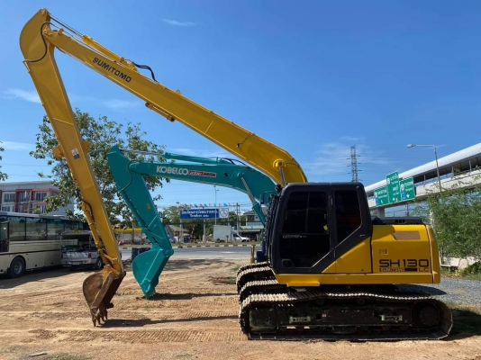 ⭐⭐⭐Sumitomo SH130LC -5LAบูมยาว 14เมตร ใช้งาน3900ช.ม ประกนศูนย์ 7000ช.ม เอกสารแจ้งจำหน่าย